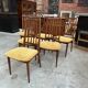 Set of 6 60s chairs