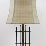 Italian lamp, glass base, 60s