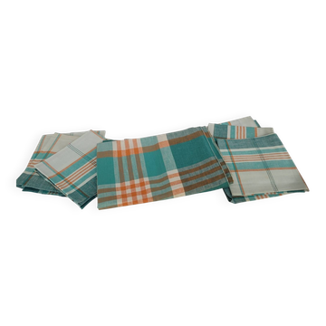 Nappe et serviettes en coton – 1950–1960
