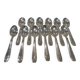 12 silver-plated coffee spoons, AR Grand Prix Monaco, 13.7 cm