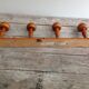 Bamboo-style coat hanger