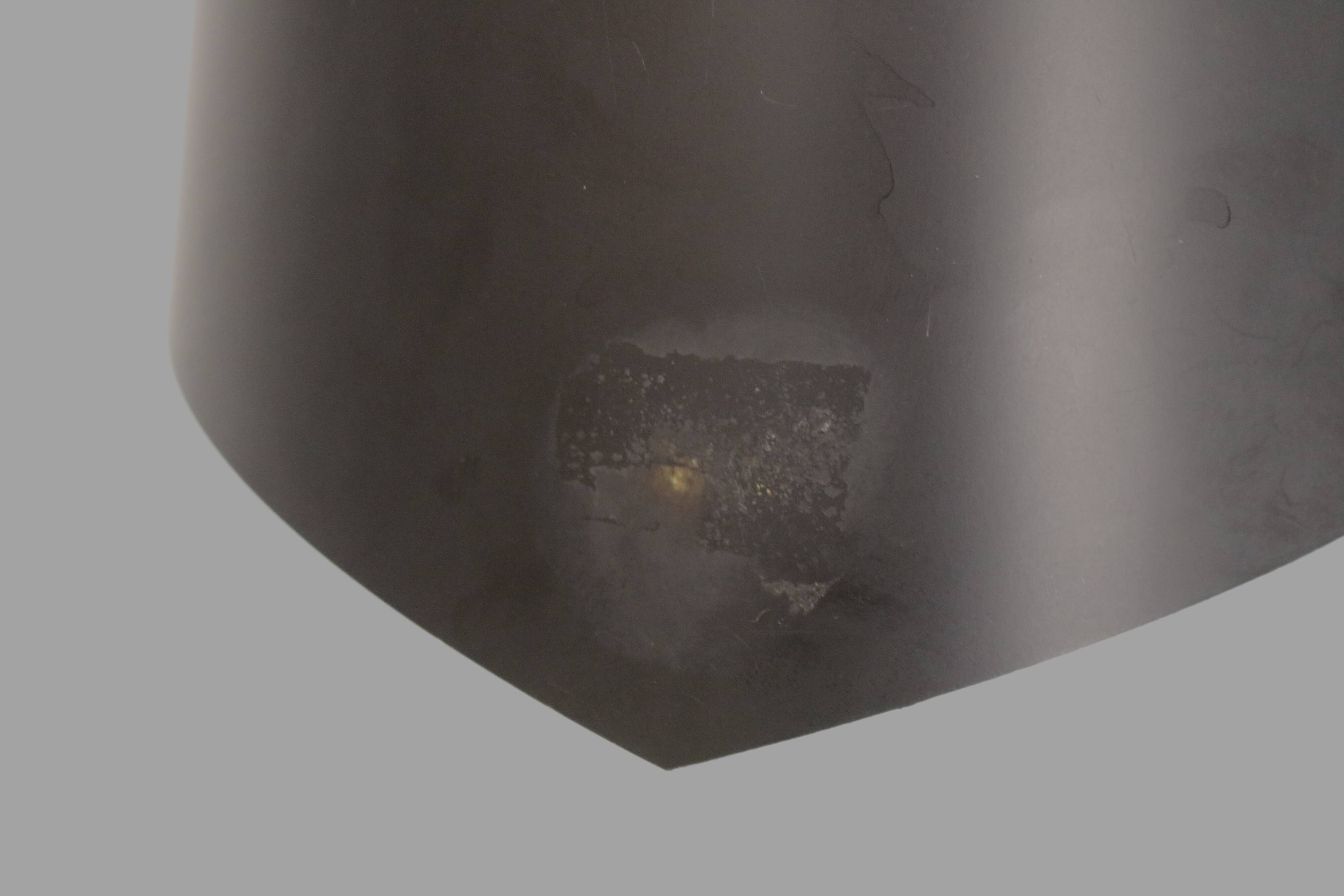 Danish Modern Copper / black  design lamp - 1960s Style