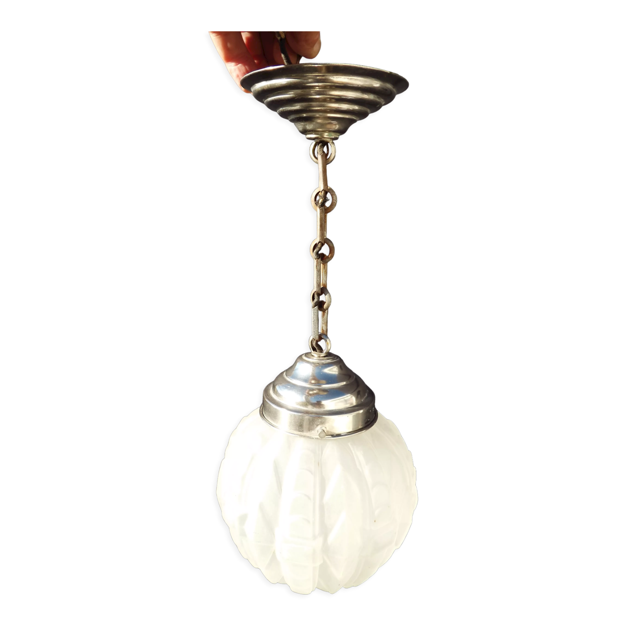 Art Deco hanging lamp