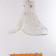 Vintage Mid-Century glass hanging lamp by J. T. Kalmar, 1960