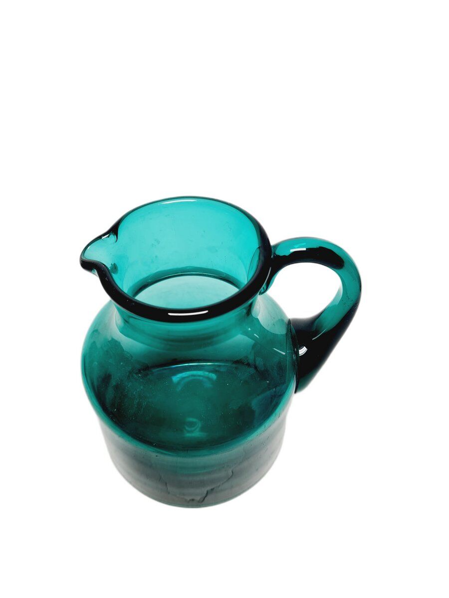 Postmodern Polish jug by Zbigniew Horbowy for Sudety Glassworks, 1970s