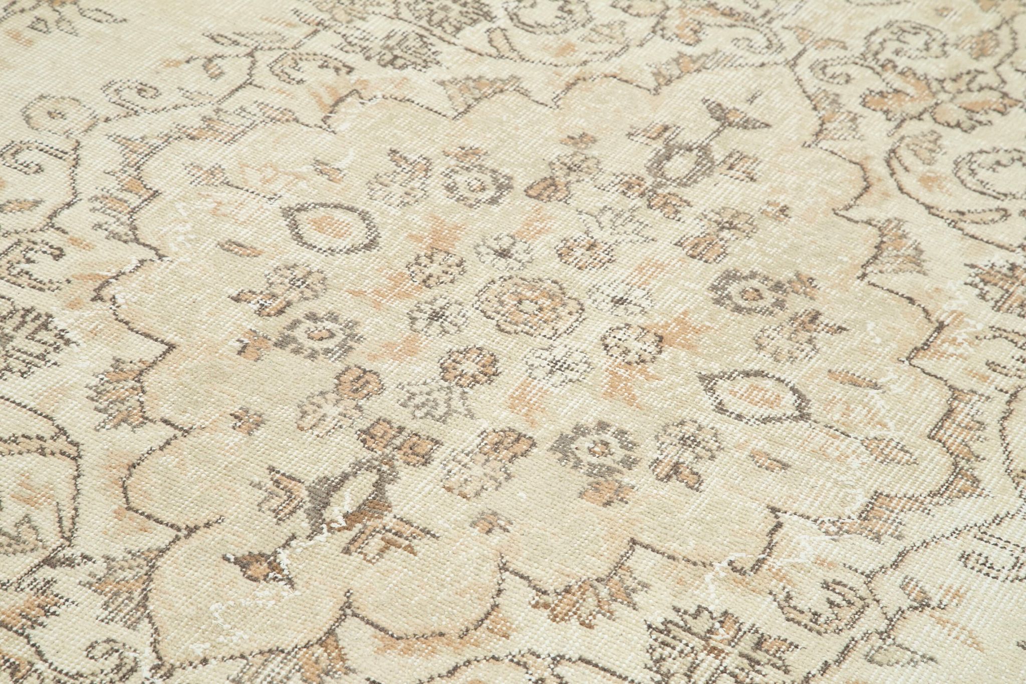 Handwoven One-of-a-Kind Anatolian Beige Rug 174 cm x 324 cm - 24980