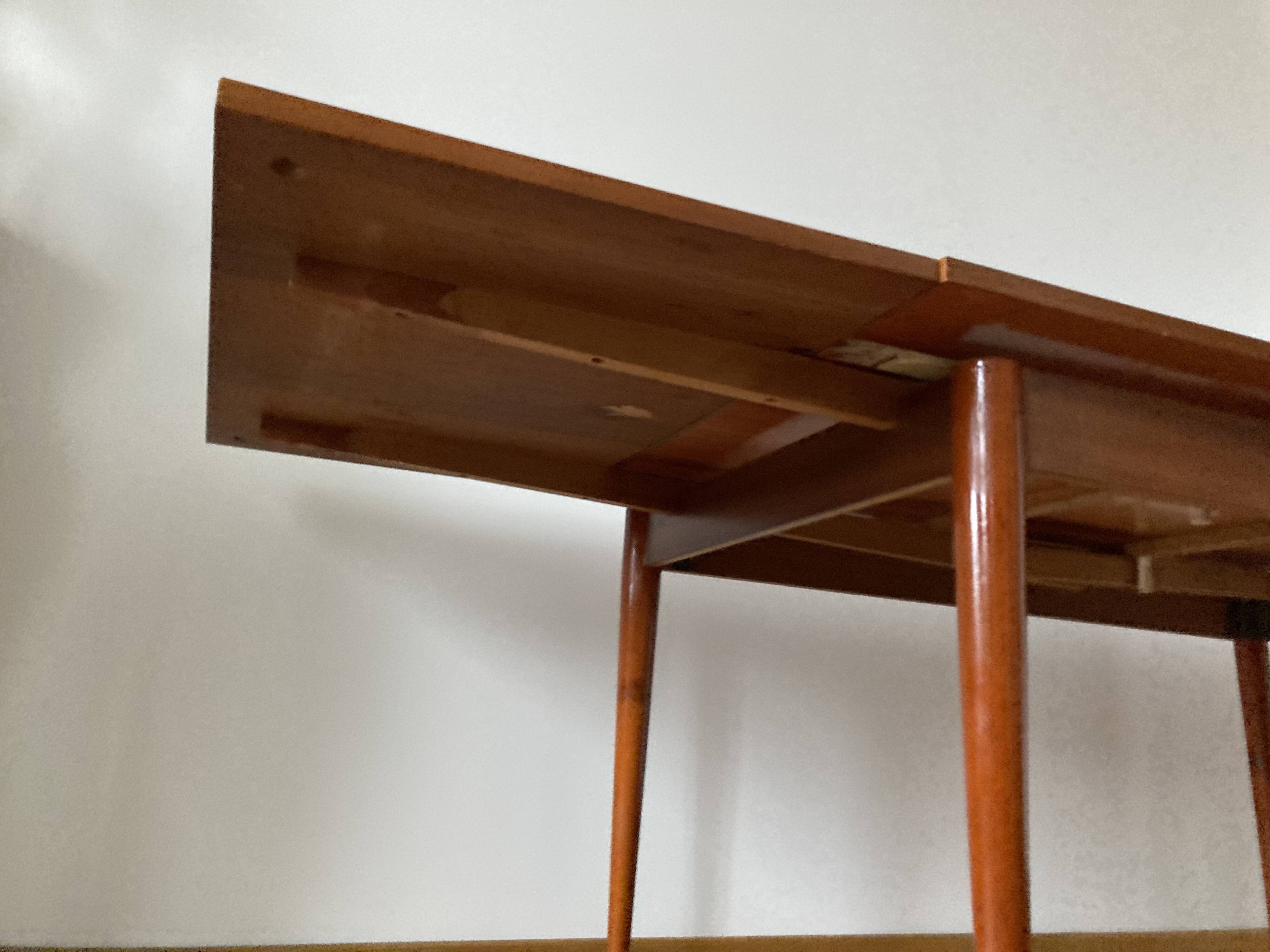 Scandinavian-style rectangular table
