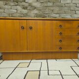 1960s vintage Scandinavian enfilade
