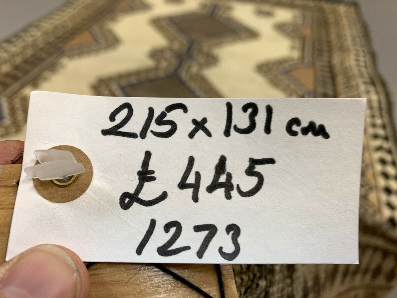 Tribal Luri Gabbeh Rug 215x131 cm