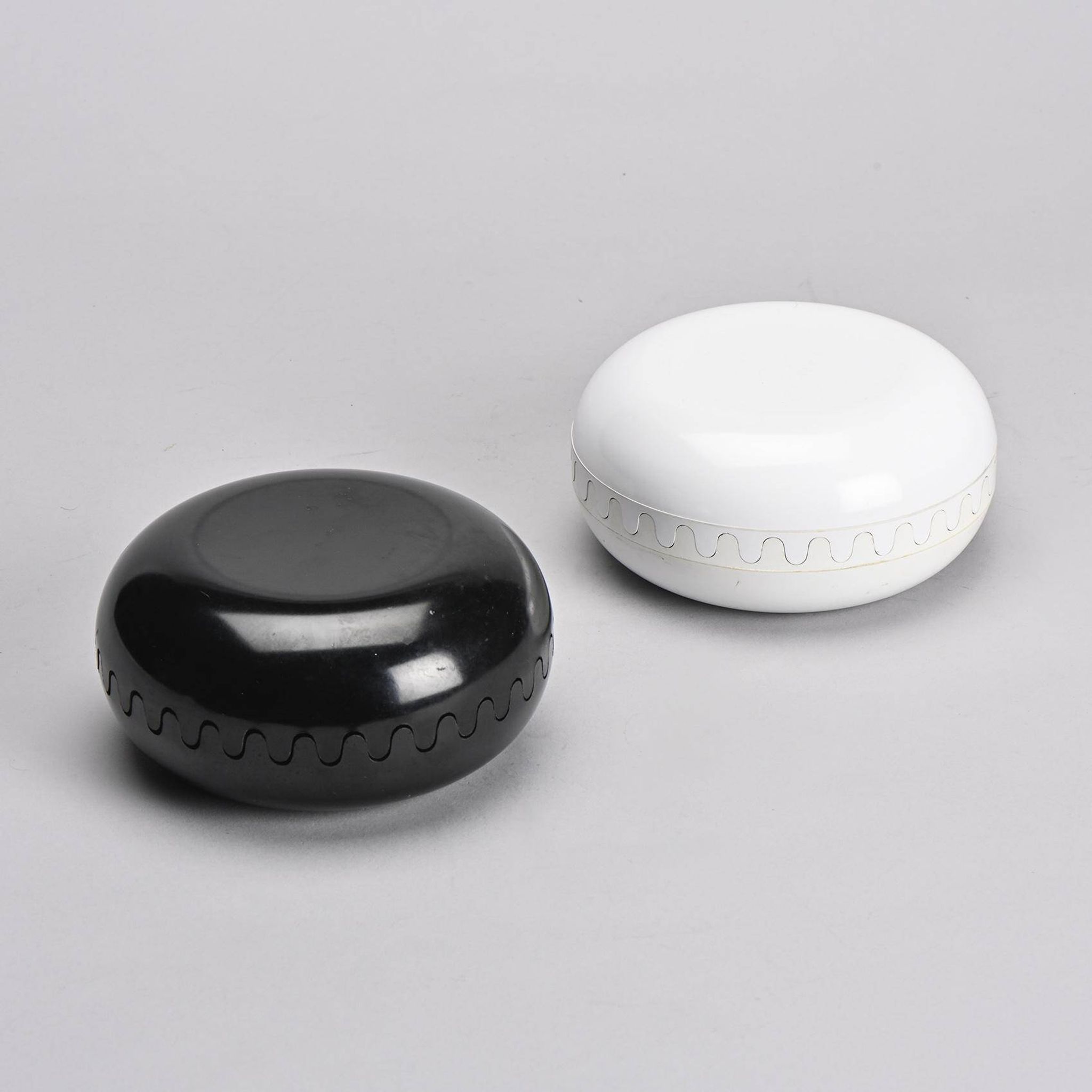 Pair of Clam Boxes by Alan Fletcher, Mebel, circa 1970
