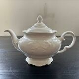 Baroque porcelain teapot