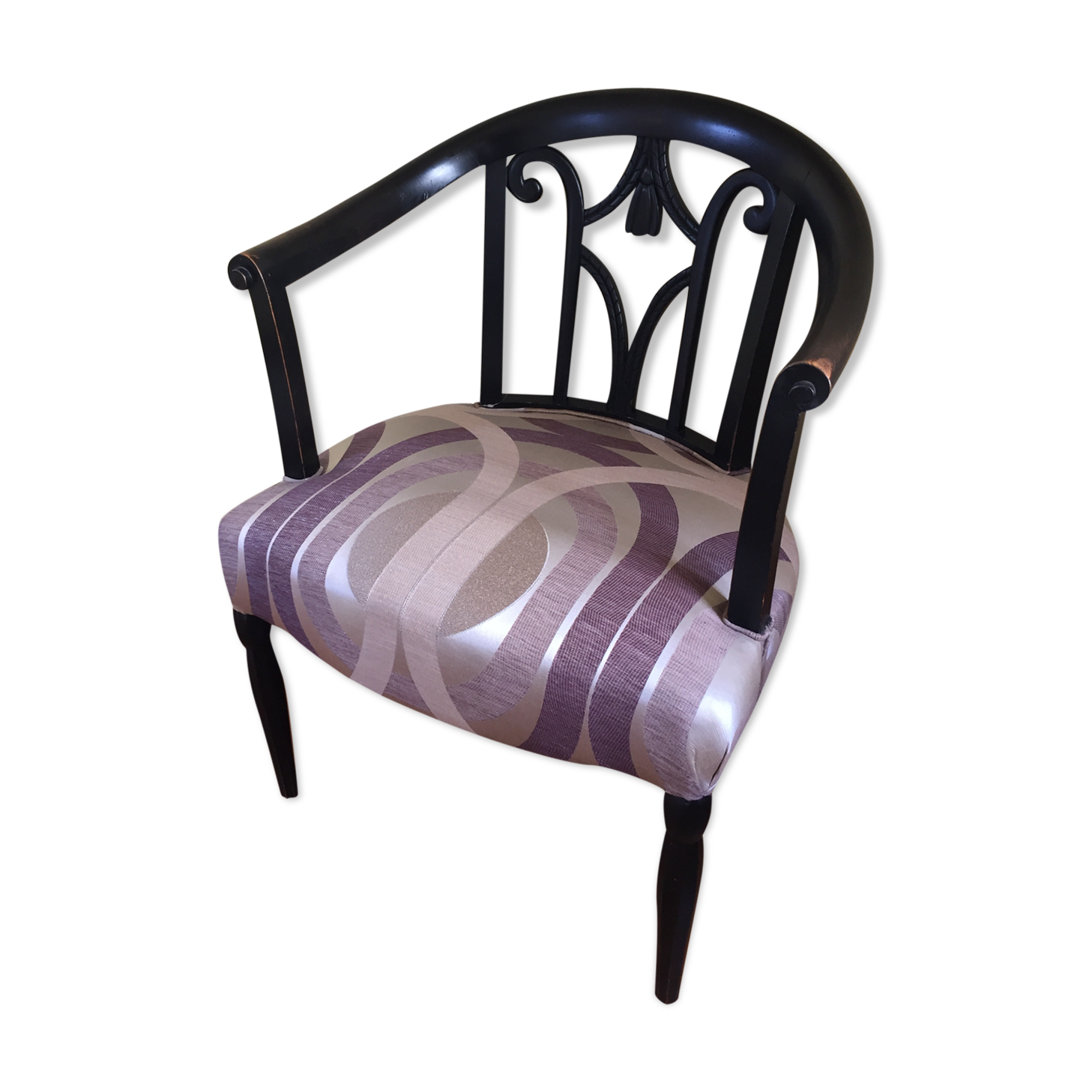 Art-deco armchair