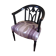 Art-deco armchair