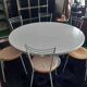 Table pied tulipe Poul cadovius 140 cm