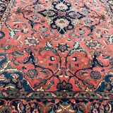 Tapis ancien persan Sarogh fait main 140x196 cm
