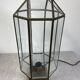 Lampe en laiton et verre