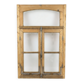 Old window with frame