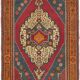 Turkish Vintage Anatolian Rug 131 cm x 222 cm