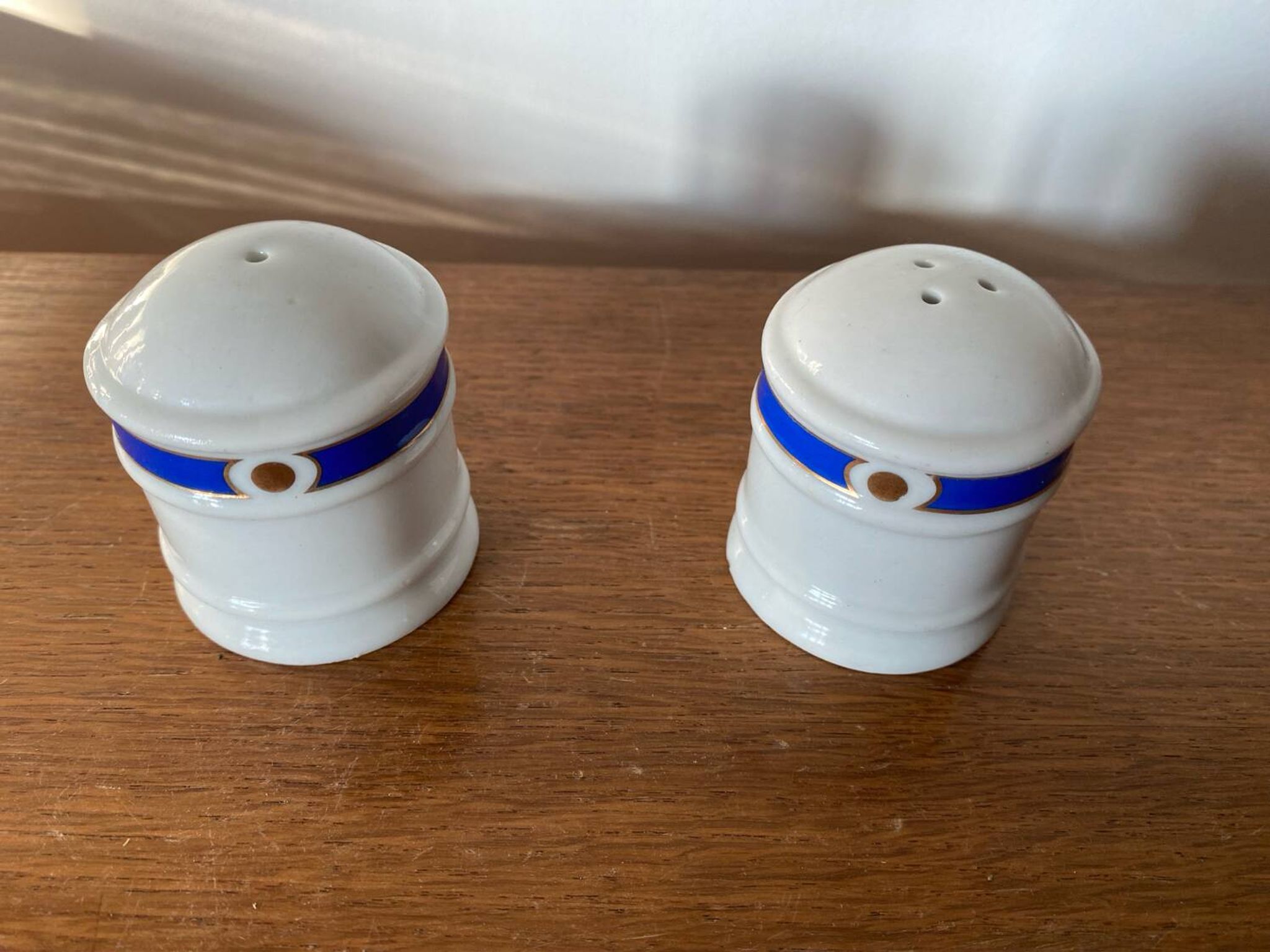Salt & pepper shakers philippe deshoulieres ceramic made in france vintage