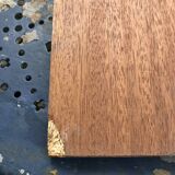 Scandinavian teak mirror 60s