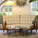 “Véronique” sofa, by Guillerme and Chambron, 1970s Vos Maison edition. Ref Veronica