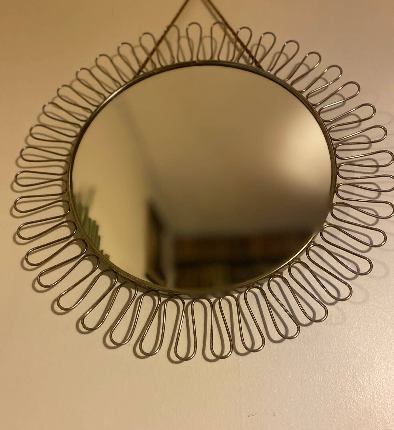 Miroir Loop attribué à Josef Frank, 1950s
