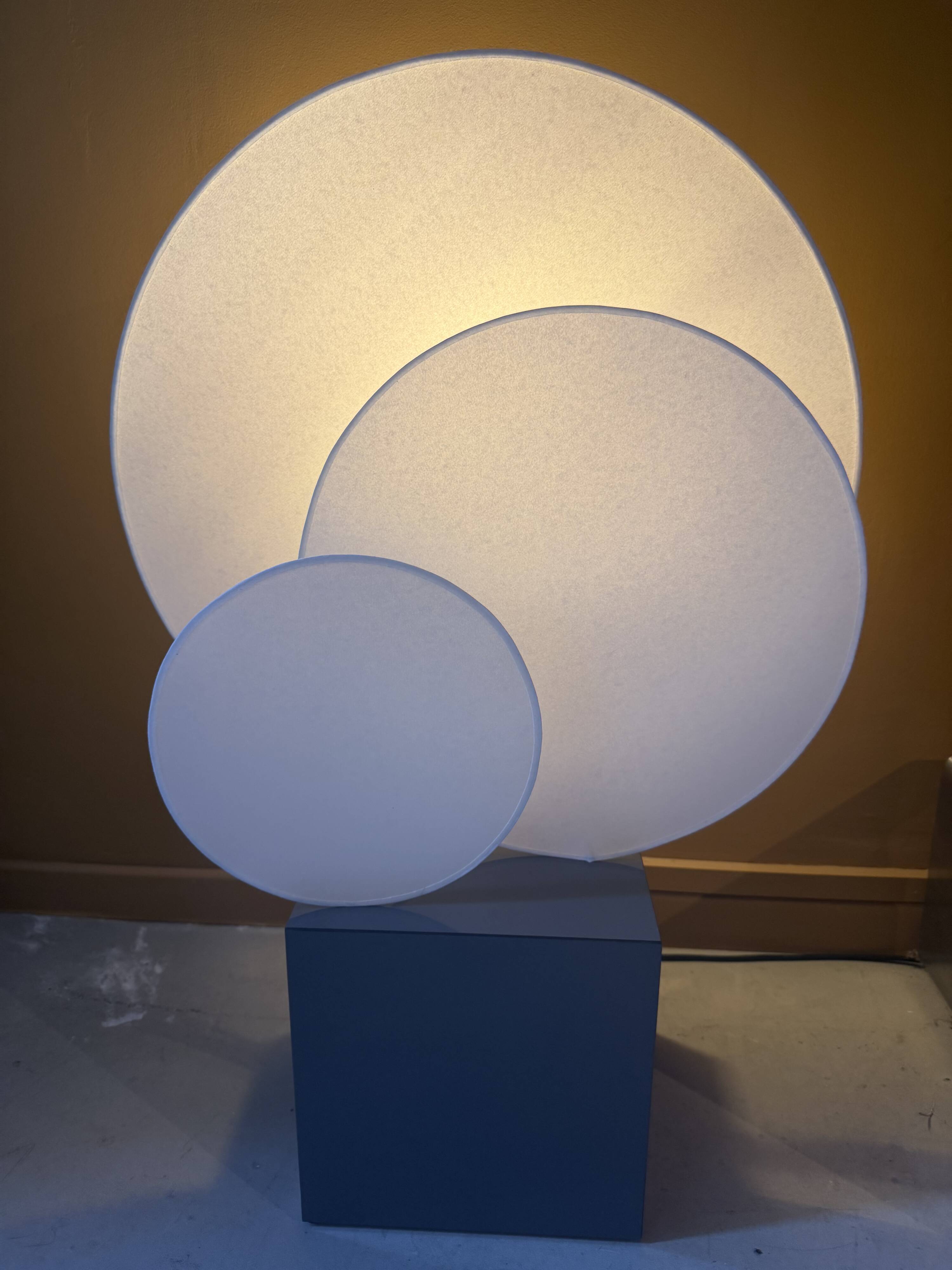 Albert LEHE for Jalest Design LAMP "The Circle", 1981