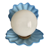 Vintage lamp bead shell ceramic