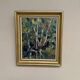 Original Swedish Oil on Panel – “Forest” by Arvid Herbert