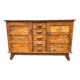 Vintage René Gabriel oak sideboard