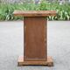Vintage wooden furniture, wooden console, altar, end table, desk