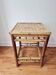 Vintage coffee table in bamboo and rattan '1970s – Bohemian/Exotic style