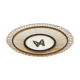 Wicker fruit basket with butterfly