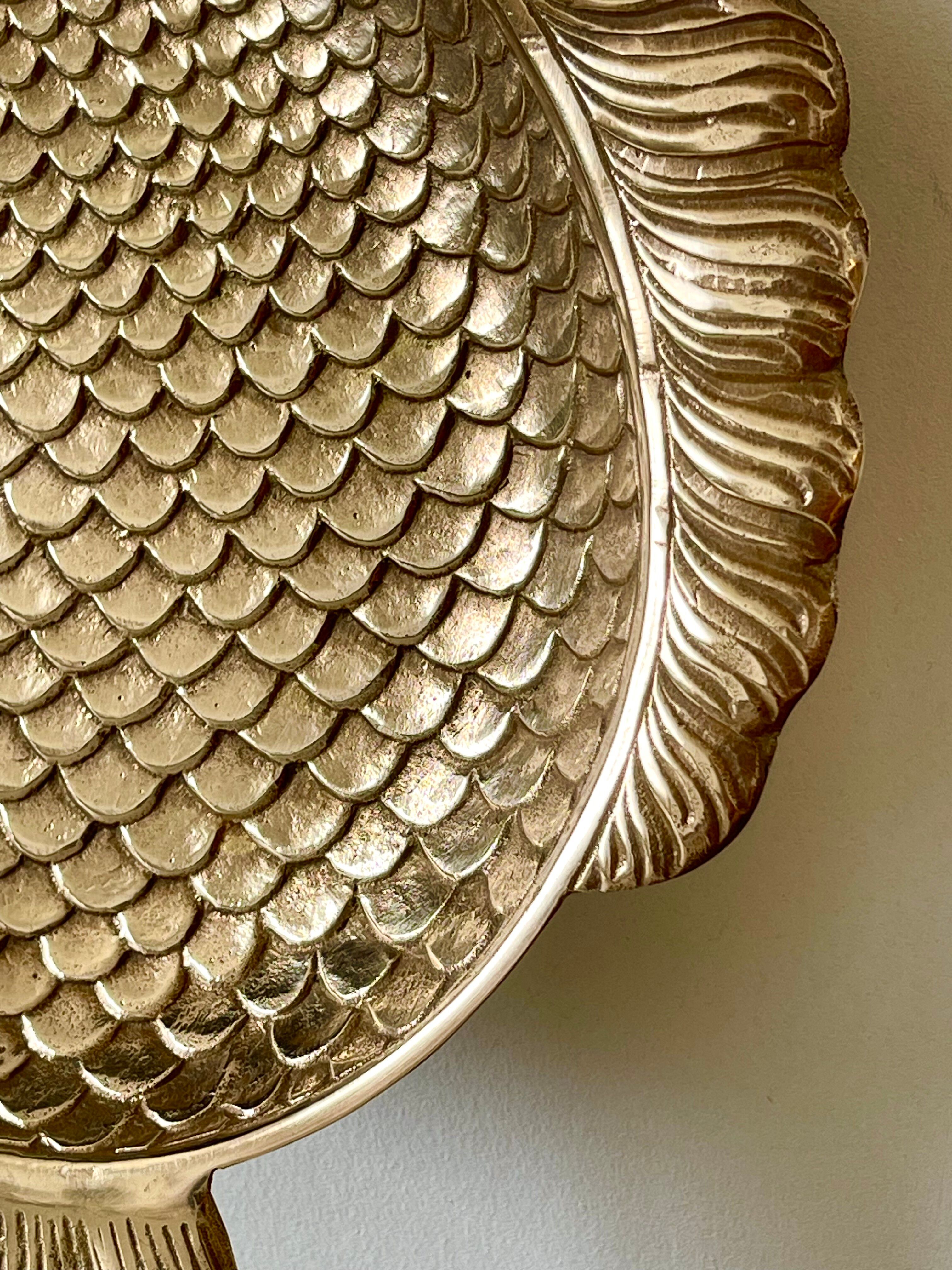 Brass catchall from the 1970s