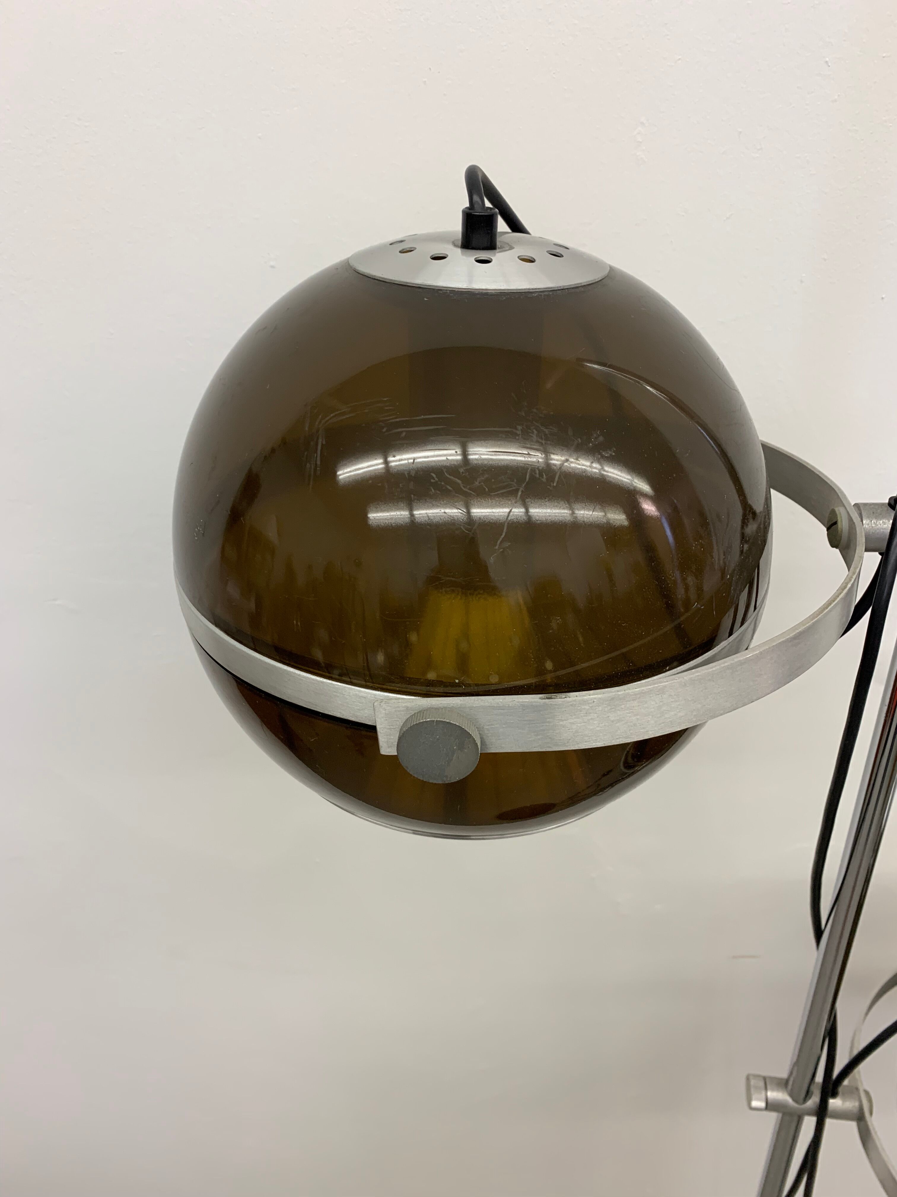 Vintage Dijkstra globe floor lamp , 1970