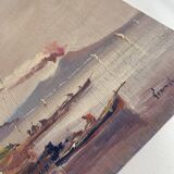 Oil painting "Sicilian beach"