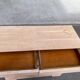 Louis Philippe buffet with 2 drawers and 2 doors, stripped wood from the 2000s.