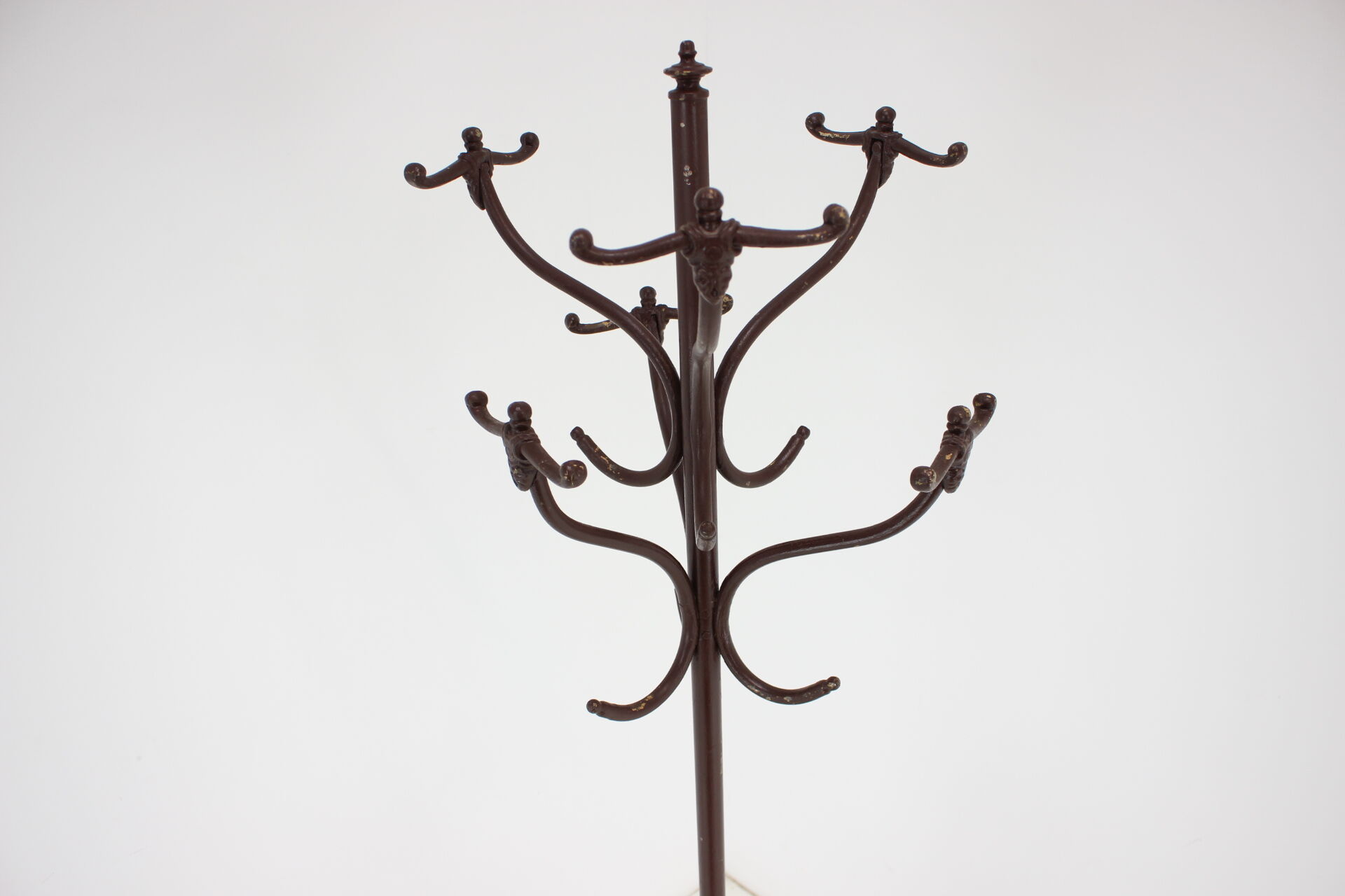 Antique Cast Iron Coat Rack, 1920s