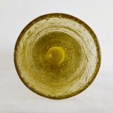 Bubbled glass vase