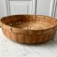 Wicker basket / rattan 70s