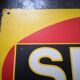 Old advertising plate in lithographed sheet Metal Aperitif SISCA - Legay Dijon TBE
