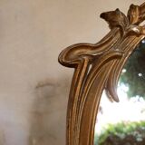 Art Nouveau table mirror