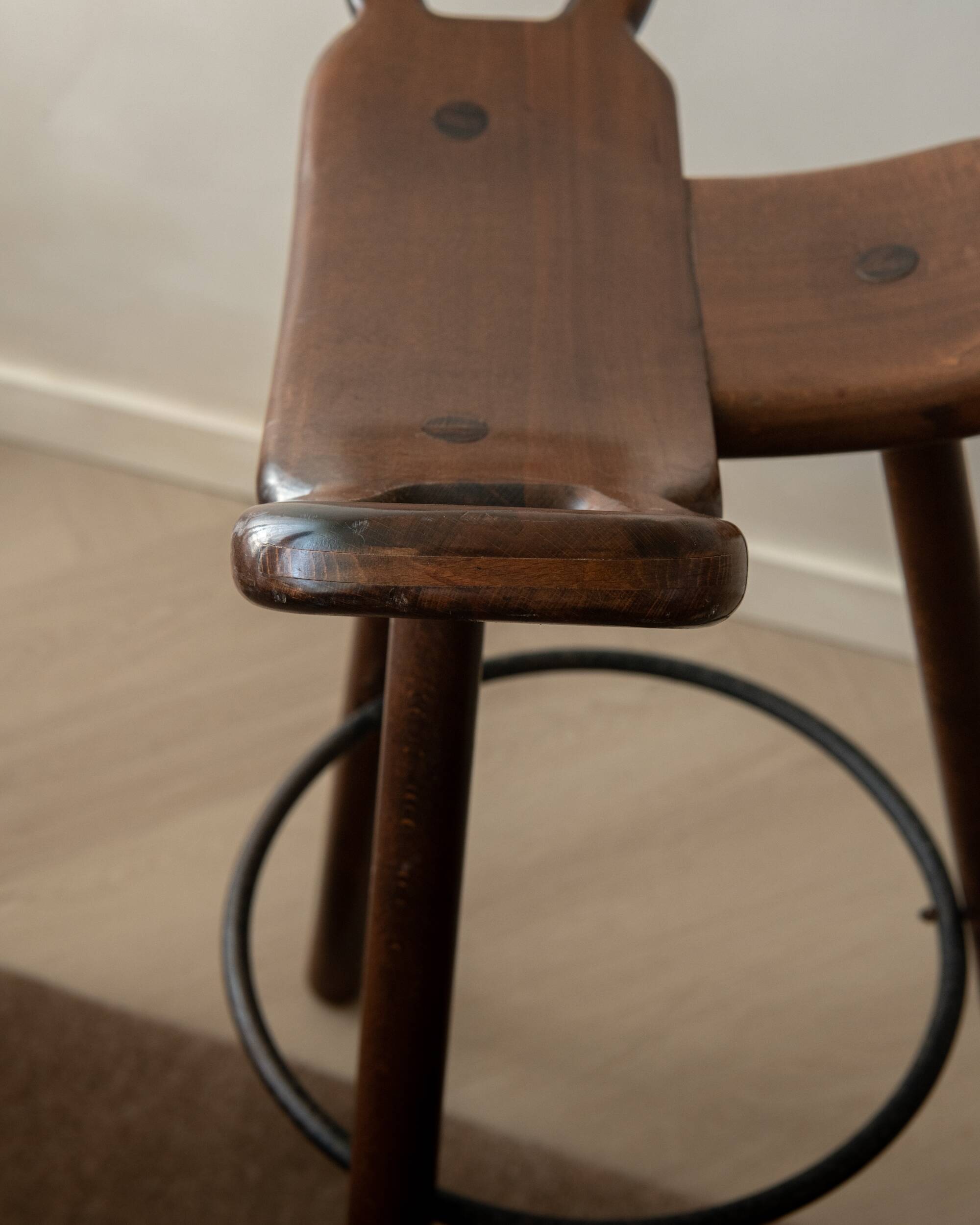 Vintage Spanish Brutalist Marbella Bar Stools by Confonorm, 1970s, Set of 3