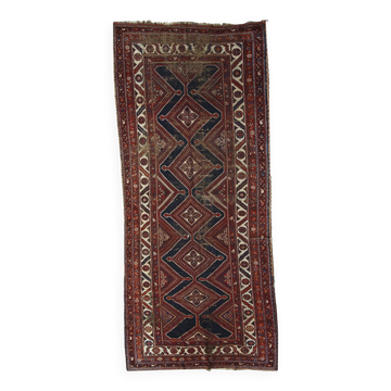 Tapis antique persan Shiraz 152cm x 342cm (1900s)