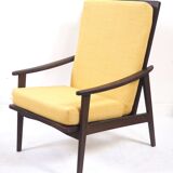 Reupholstered armchair