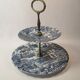 Two-story server The hunter by Myott / Hunting / the hunter / cake display / earthenware