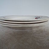 Lot de 4 assiettes plates Moulin des Loups Victor