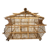 Bamboo bird cage for decoration