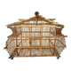 Bamboo bird cage for decoration