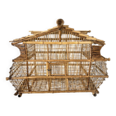 Bamboo bird cage for decoration